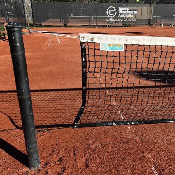 Oxley External Winder Tennis Net - 2'6" Drop