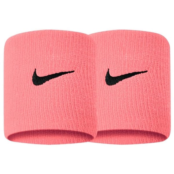 Nike Swoosh Wristband Pink (Black tick)