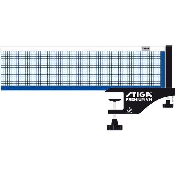 Stiga Premium VM Table Tennis Net & Post Set