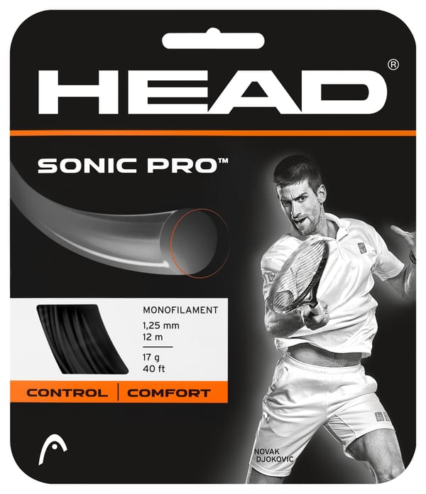 Head Sonic Pro Black Set 1.25