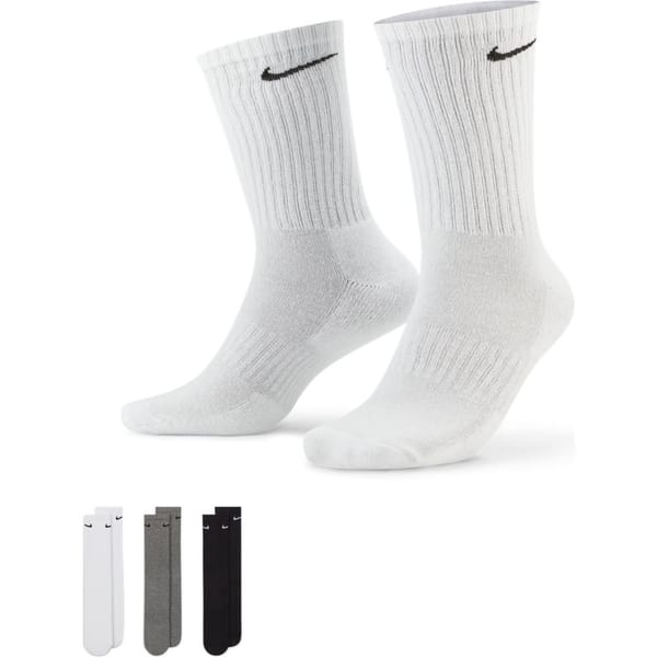 Nike Everyday Cushioned 3 Pack Mixed Socks