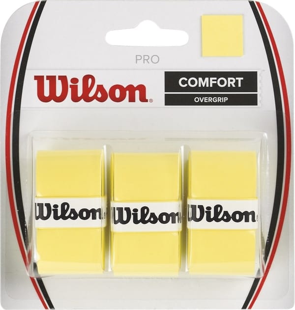 Wilson Pro Overgrip Yellow 3 Pack