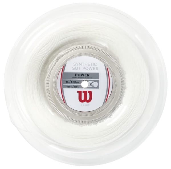Wilson Synthetic Gut Power 1.30mm White Reel