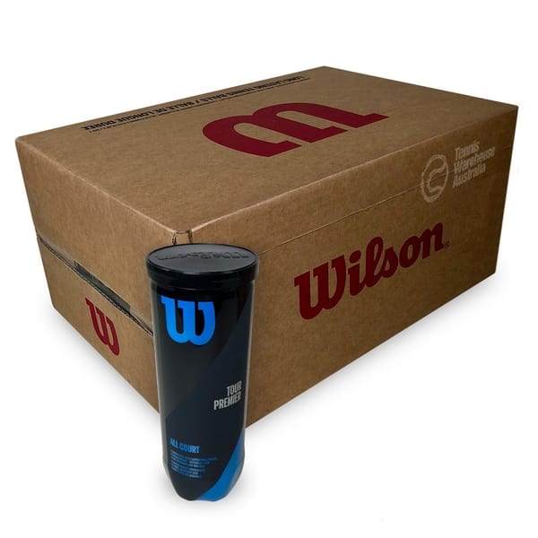 Wilson Tour Premier All Court Box of Balls (24 x 3 Ball Cans)