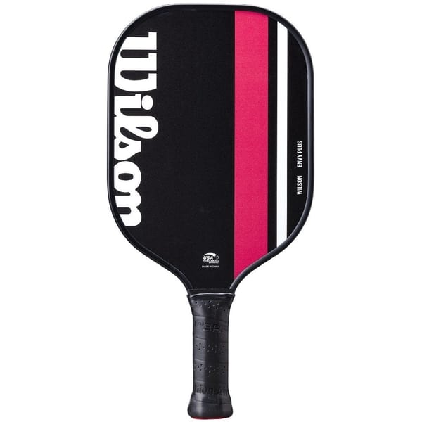 Wilson Envy Plus Black/Red Pickleball Paddle