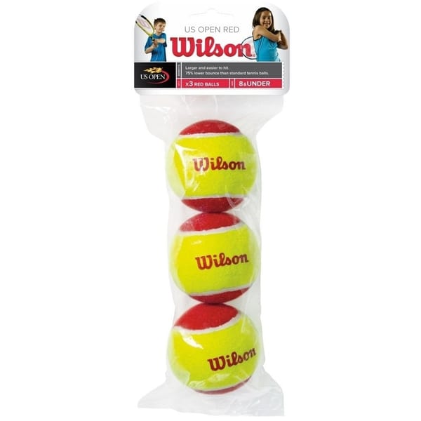 3 Wilson Starter Red balls
