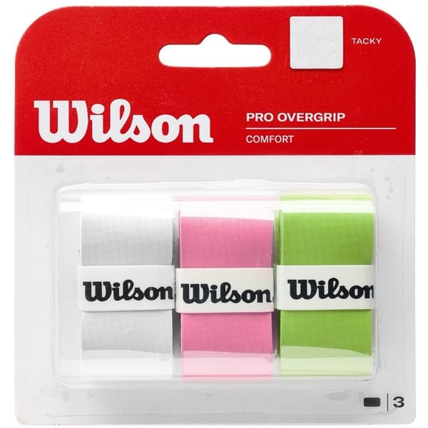 Wilson Pro Overgrip Assorted (3 Pack)