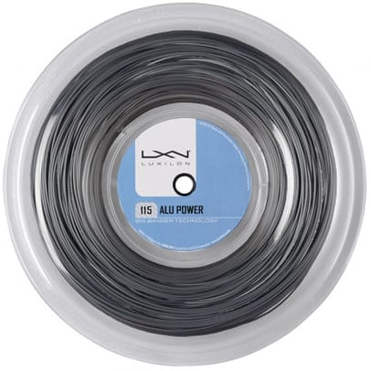 2019 New Arrival Polyester Alu Power Rough 200m 1.25mm Tennis String Reel Gray 