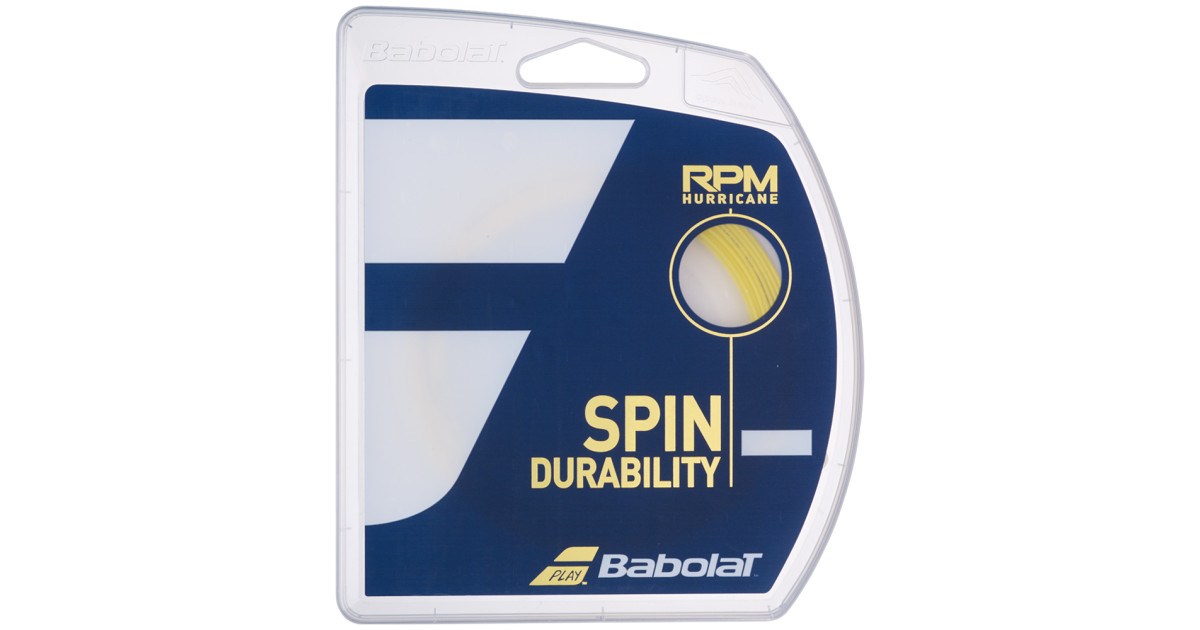 Babolat RPM Hurricane 1.25mm Tennis String Set | Tennis Warehouse