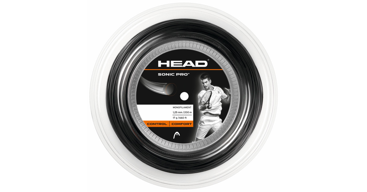 Head Sonic Pro Black Tennis String Reel | Tennis Warehouse Australia