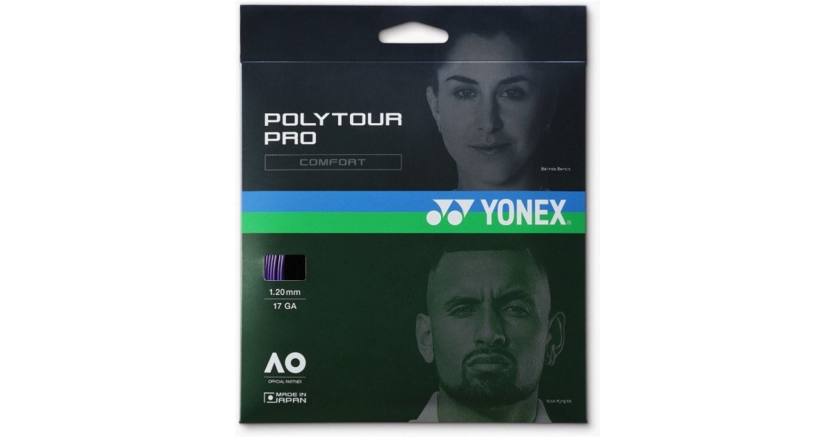 Yonex Poly Tour Pro 120 Midnight Purple Tennis String Set | Tennis ...