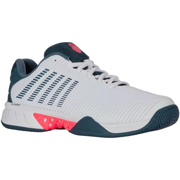 K-Swiss Hypercourt Express 2 (AC) White/Stargazer/Neon Blaze Men's Shoes