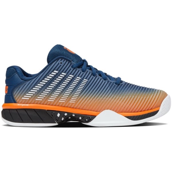 K-Swiss Hypercourt Express 2 (AC) Blue Opal/Black/White Junior Shoes