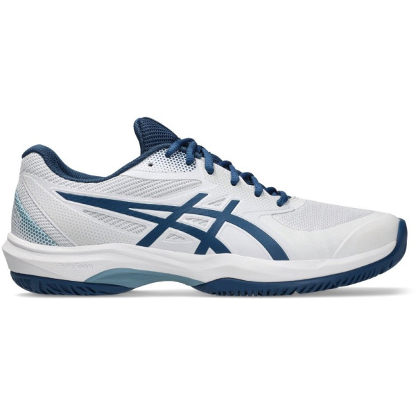 Asics Game FF White/Twilight Blue Men's Pickleball Shoes  