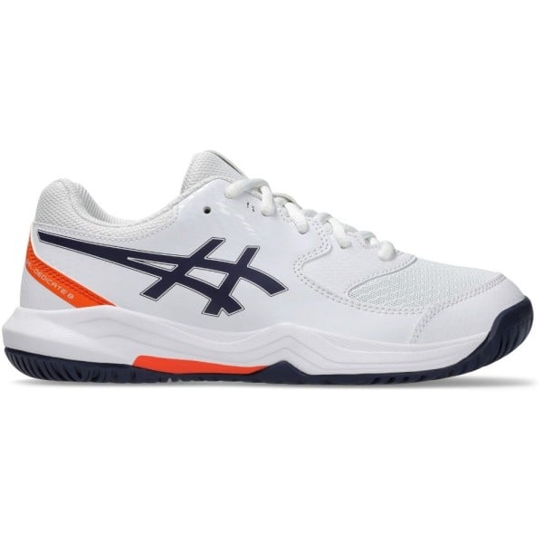 Asics Gel-Dedicate GS White/Indigo Fog Junior Tennis Shoe