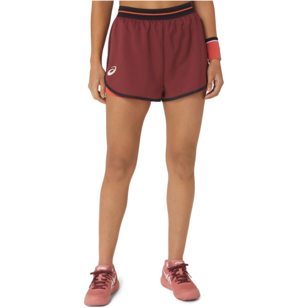 Asics Women's Match Short Antique Red