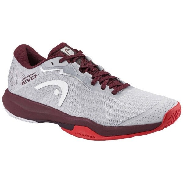 Head Sprint Evo 4.0 All Court Light Grey/Red Men's Tennis Shoes 