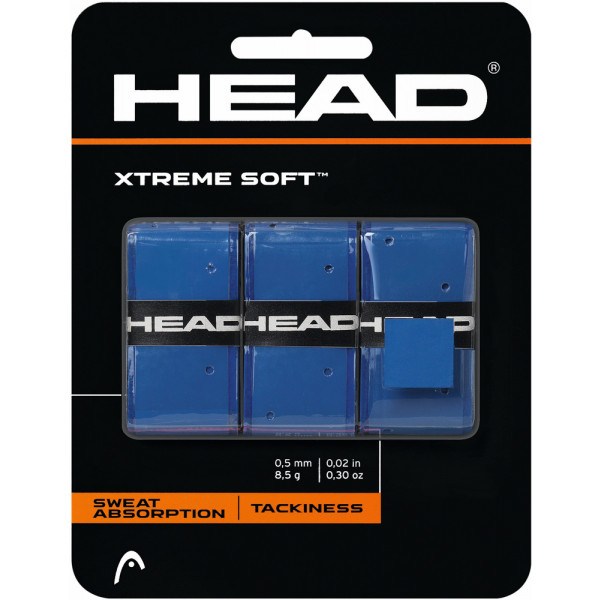 Head Xtreme Soft Overgrip 3 Pack Blue