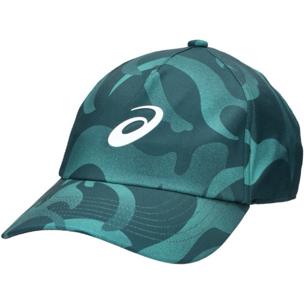 Asics Graphic Saxon Green Medium Cap