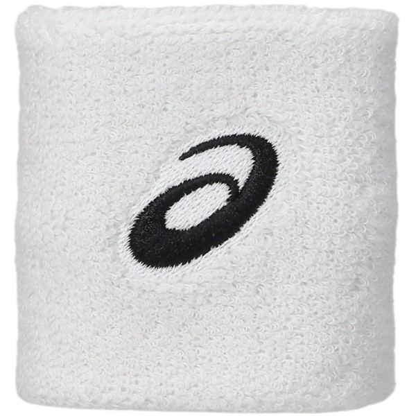 Asics Performance Brilliant White Wristband Pair  
