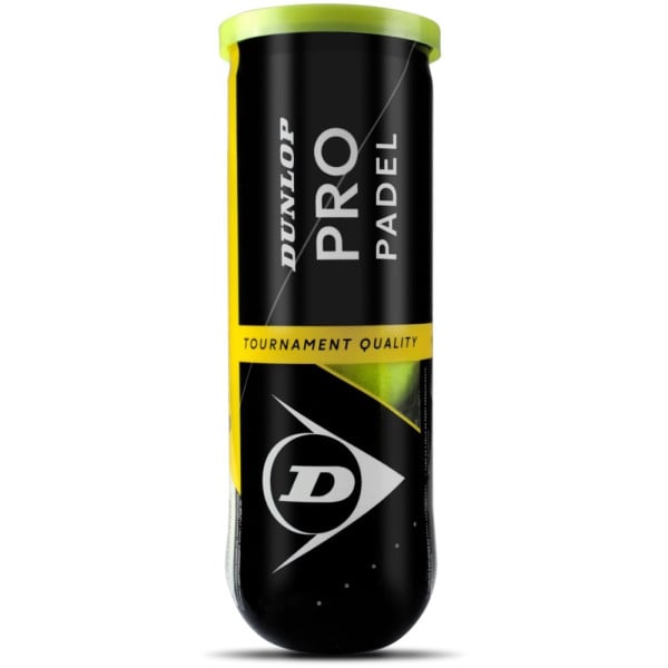 Dunlop Pro Padel Balls (3 Ball Can)