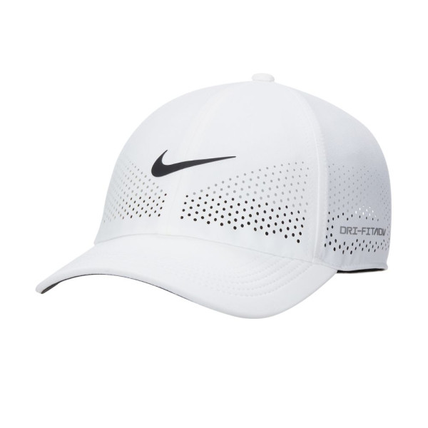 Nike Dri-Fit Advantage Club Hat White/Black - L/XL