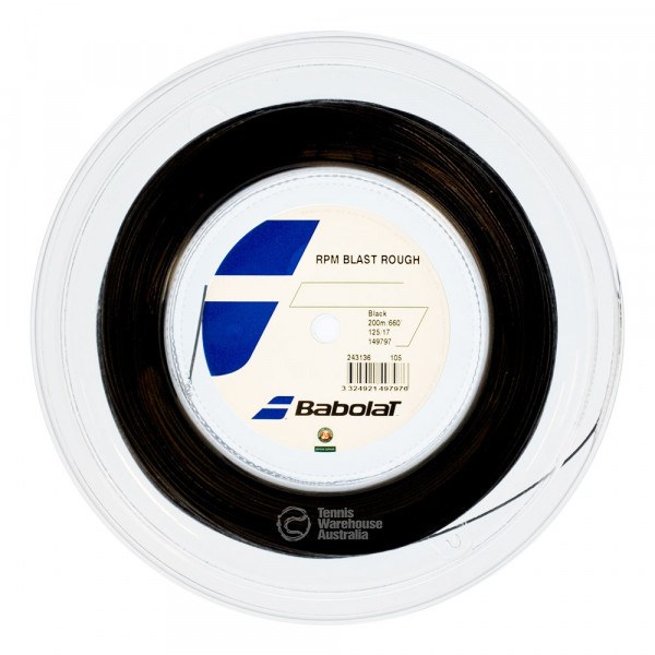 Babolat RPM Rough Black 1.25mm Reel