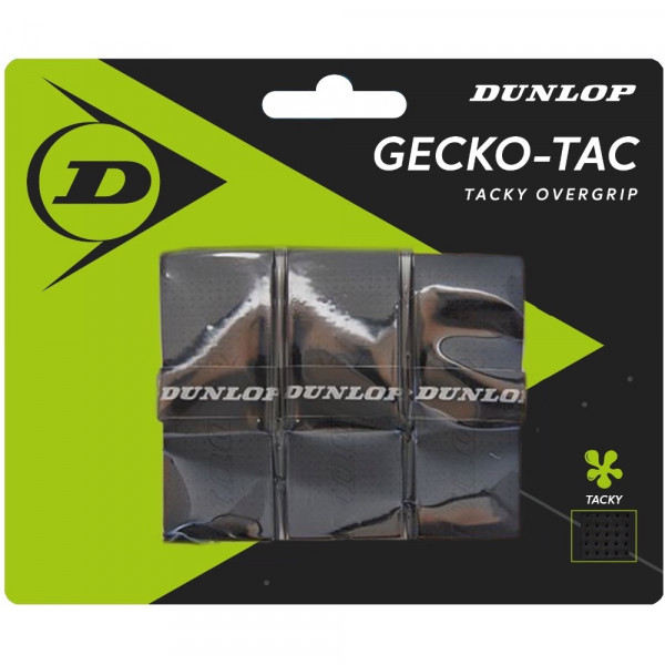 Dunlop Gecko-Tac overgrip 3 pack Black