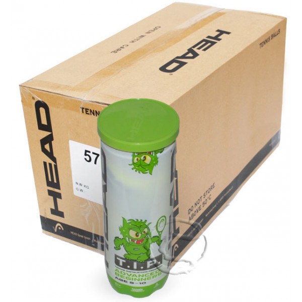 Head Stage 1 Green Box of Balls (24 x 3 Ball Cans)