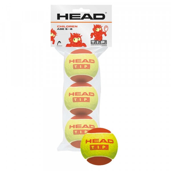 Head T.I.P. Red 3 Ball Pack