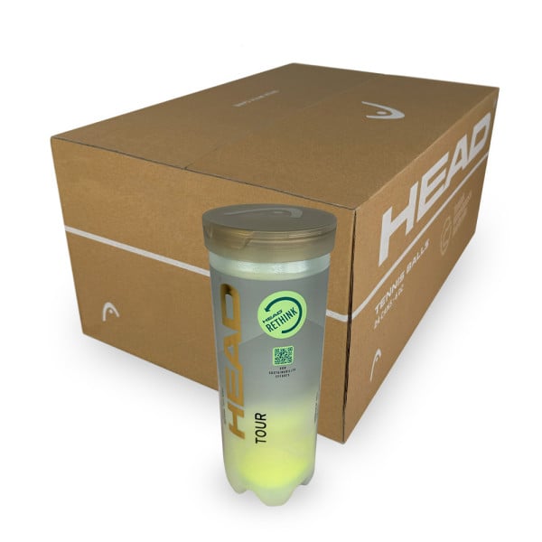 Head Tour Tennis Balls (24 x 3 Ball Cans)