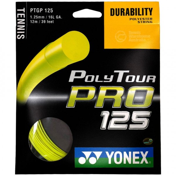Yonex Poly Tour Pro 125 Yellow
