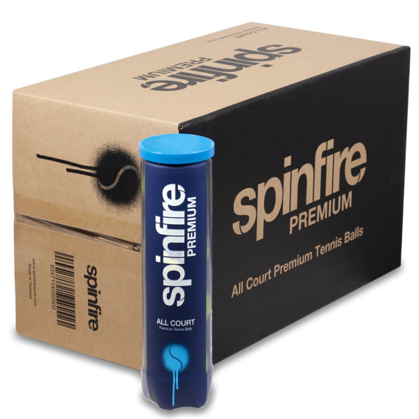 Spinfire Premium Box of Balls (18 x 4 Ball Cans)