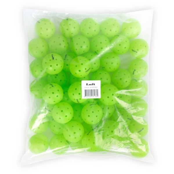 Luft Tour 40 Outdoor Pickleball Ball 50 Pack 