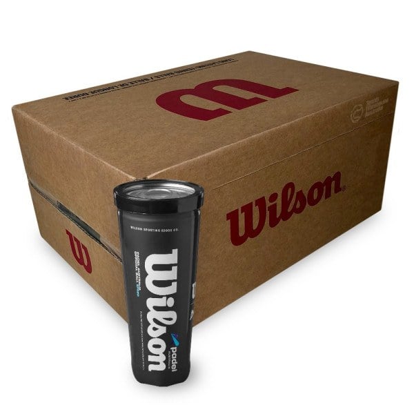 Wilson Premium Padel Box of Balls (24 x 3 Ball Cans)