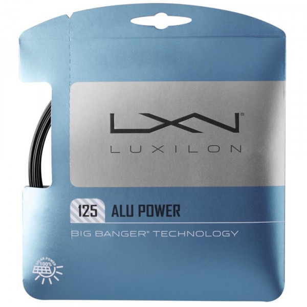 Luxilon ALU Power Black 1.25mm String Set