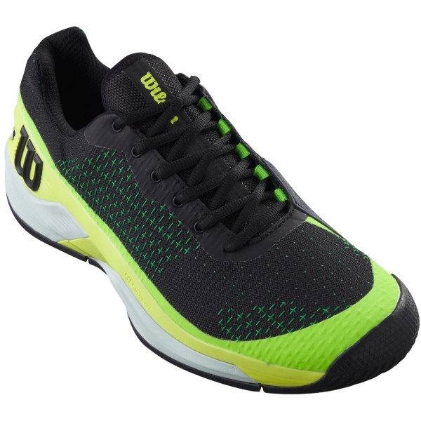 Wilson Rush Pro Extra Duty (AC) Black Men's Tennis Shoe (2024)