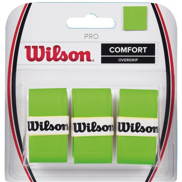 Wilson Pro Overgrip Green 3 Pack