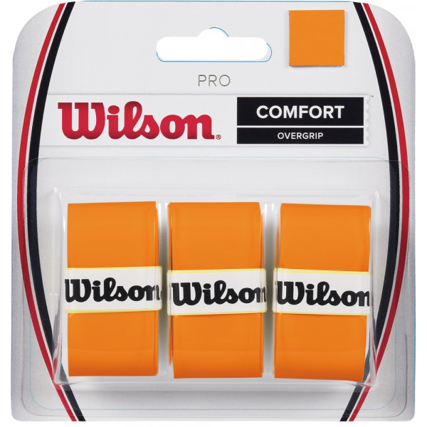 Wilson Pro Overgrip Orange 3 Pack