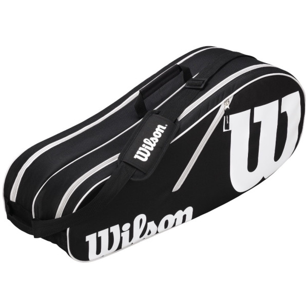 Wilson Advantage II 6 Racquet Black Tennis Bag