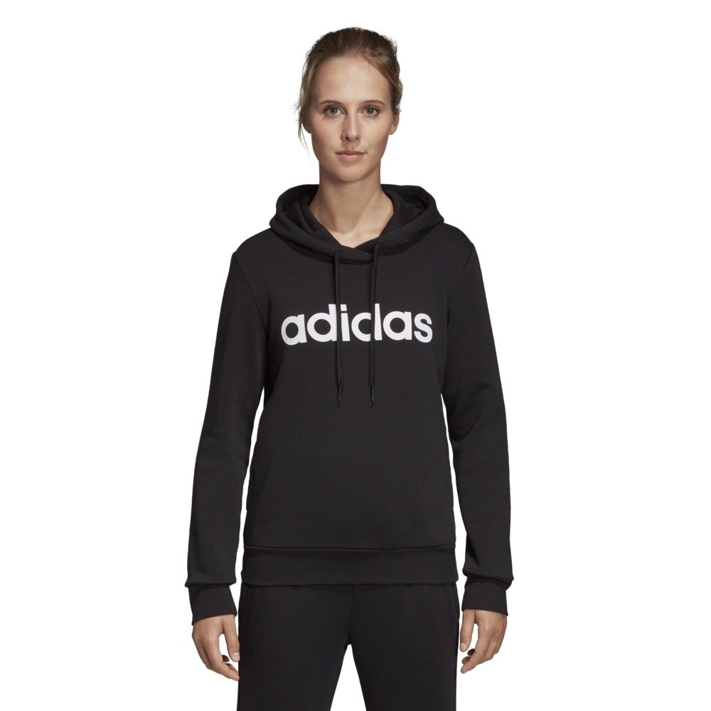 essentials linear hoodie adidas