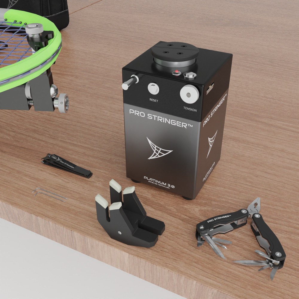 Pro Stringer X2 - Platinum 3.0 - Tennis - Portable Stringing Machine ...