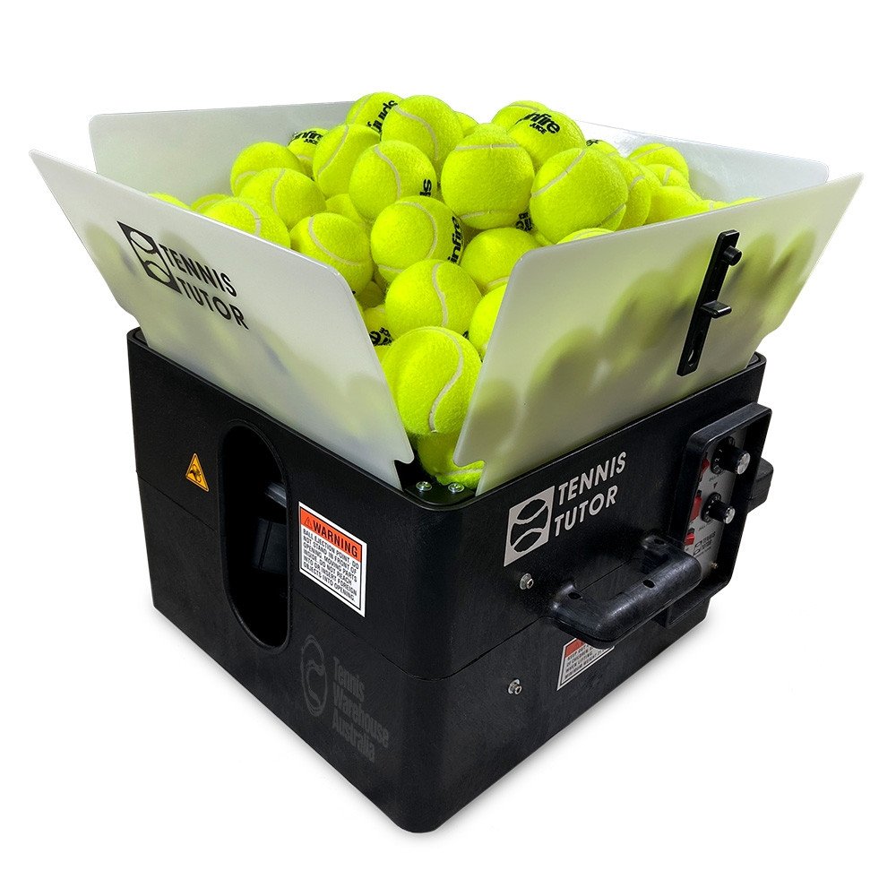 konkurrence Loaded Syndicate Tennis Tutor Ball Machine | Tennis Warehouse Australia