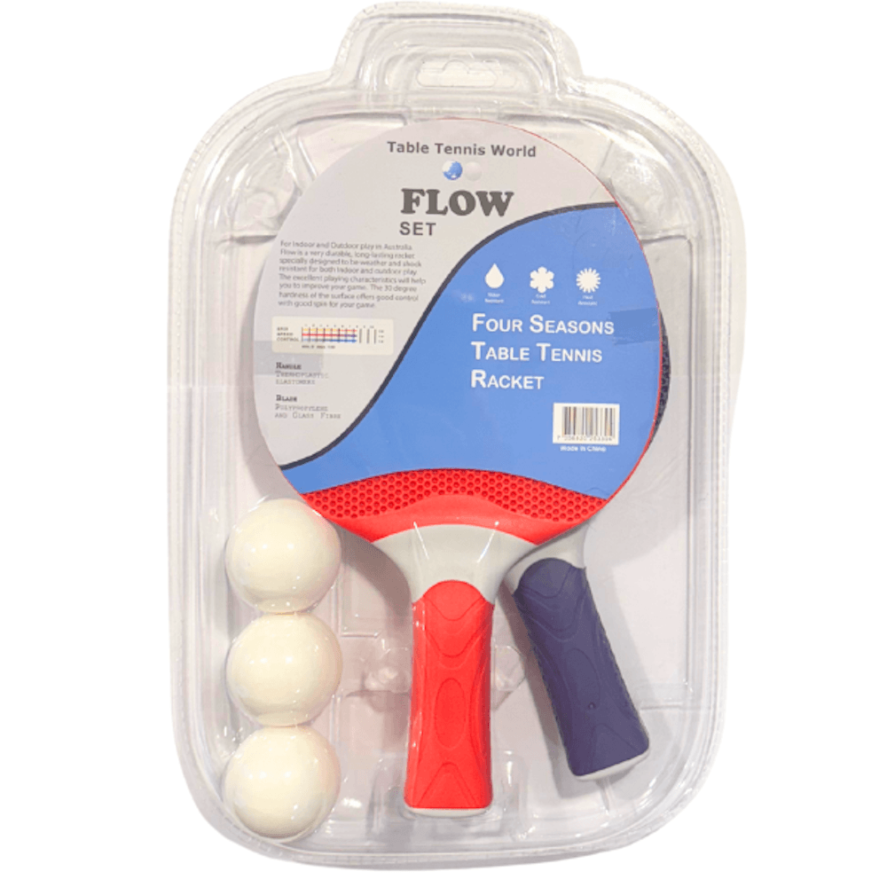 TTW Flow Waterproof 2 Player Table Tennis Set | Tennis Warehouse Australia