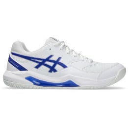 Asics Gel-Dedicate 8 (HC) White/Dark Cobalt Men's Tennis Shoe