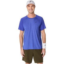 Asics Match Actibreeze Jasper Dark Cobalt Short Sleeve Men's Top