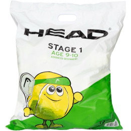 Head Stage 1 Green Tennis Balls – Bag of 72