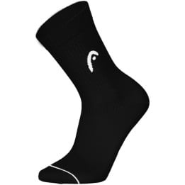 Head Half Cushion Crew Socks Black Men's (3 Pack)