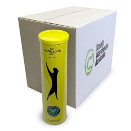 Slazenger Wimbledon All Court Box of Balls (12 x 4 Ball Cans)
