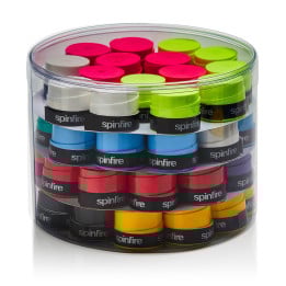 Spinfire Supertac 60 Pack Multicolour Overgrips